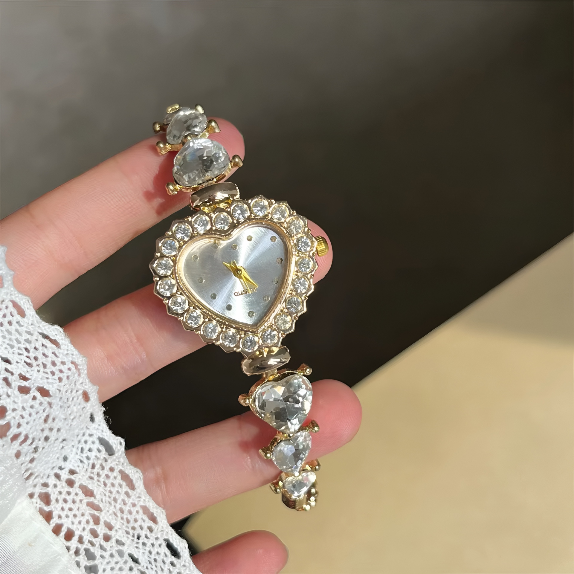 Gold Heart Quartz view 1